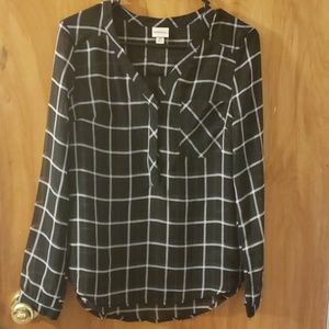 Long sleeve blouse